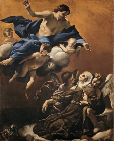 Extase de sainte Marguerite de Cortone - Giovanni Lanfranco - Alpha Reproduction