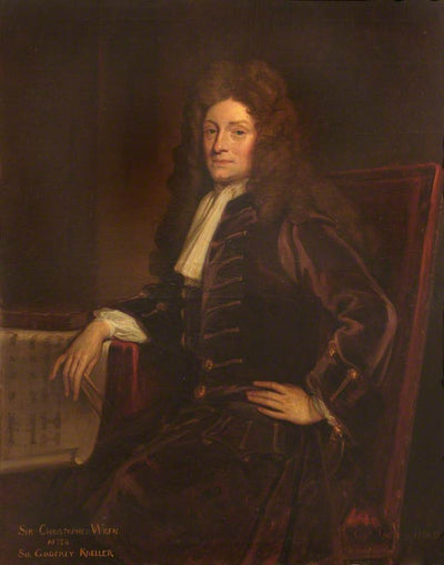 Sir Christopher Wren (1632–1723) - Godfrey Kneller