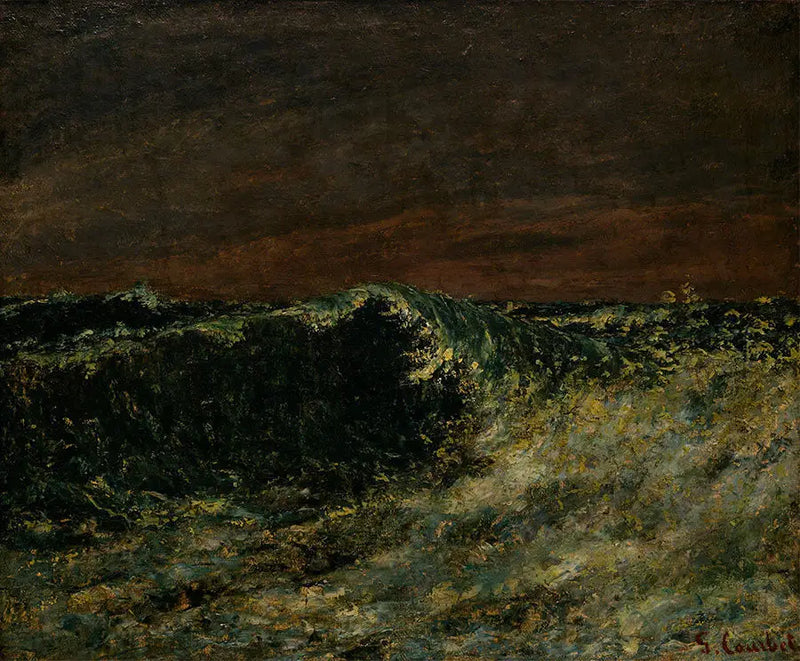 ला वागे - गस्टाव कोर्बेट