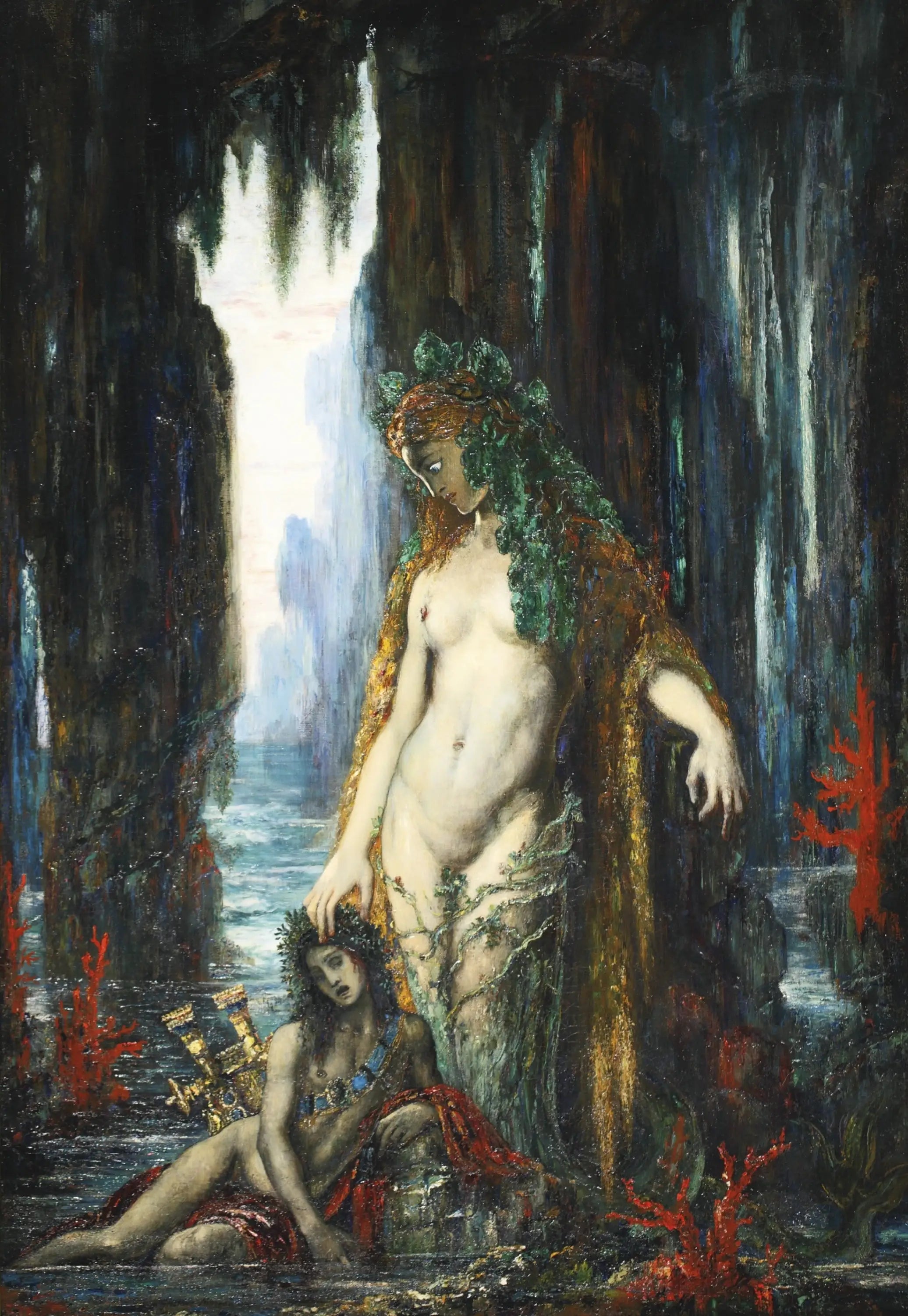 Le Poète et la Sirène - Gustave Moreau - Alpha Reproduction
