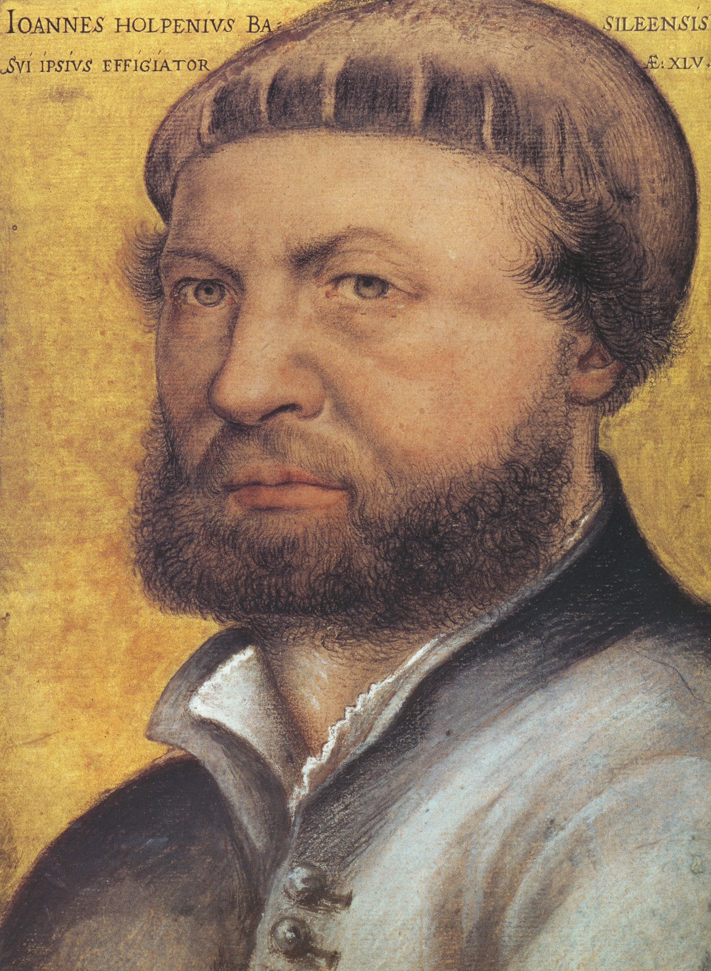 Autoportrait - Hans Holbein le Jeune - Alpha Reproduction