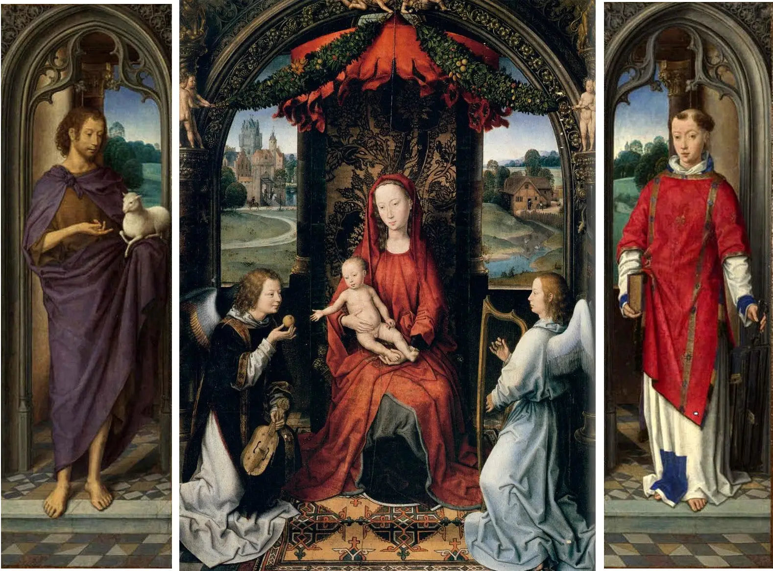 triptyque Pagagnotti - Hans Memling - Alpha Reproduction