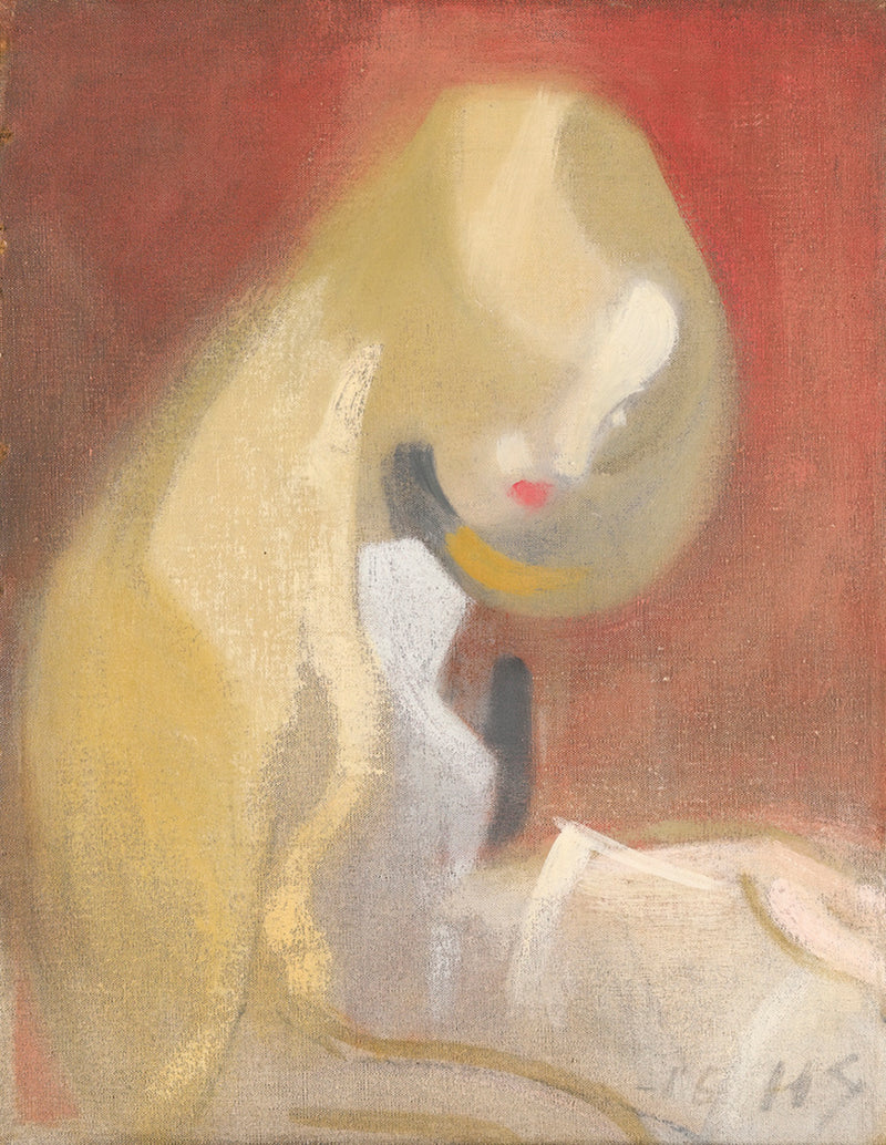 Girl with Blonde Hair (1916) - Helene Schjerfbeck