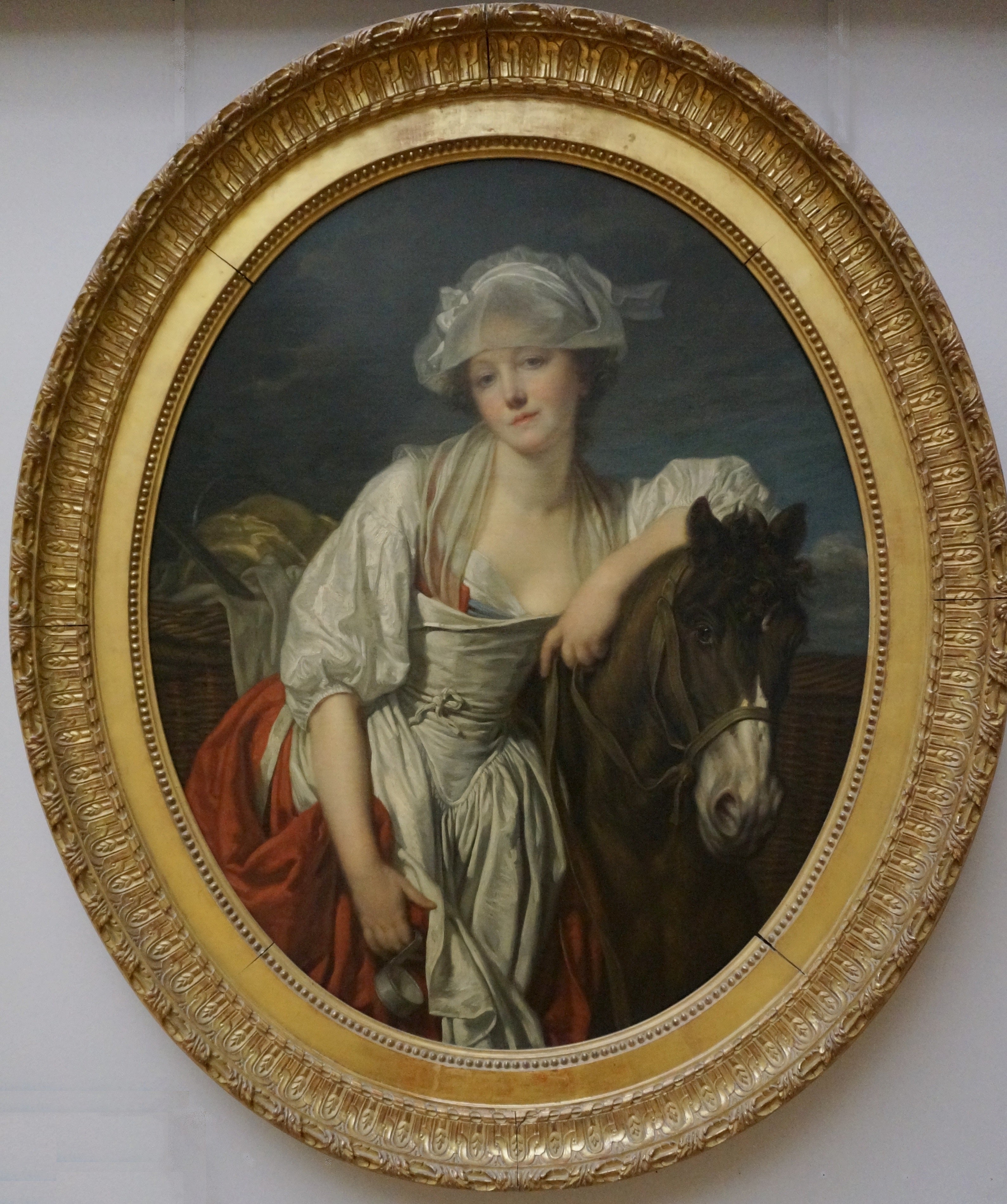 La Laitière - Jean-Baptiste Greuze - Alpha Reproduction