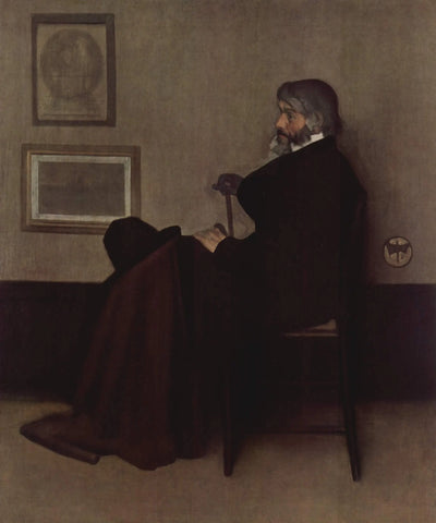 Reproduction du tableau « Arrangement en gris et noir n°2 - James Abbott McNeill Whistler » par Alpha Reproduction en peinture à l’huile