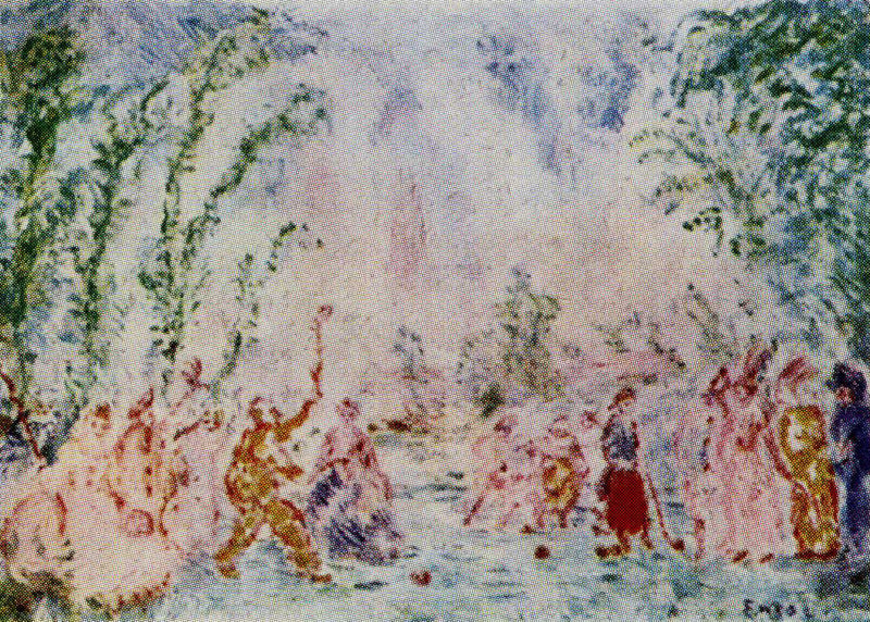 Pearly Park, Beaded Figures - James Ensor