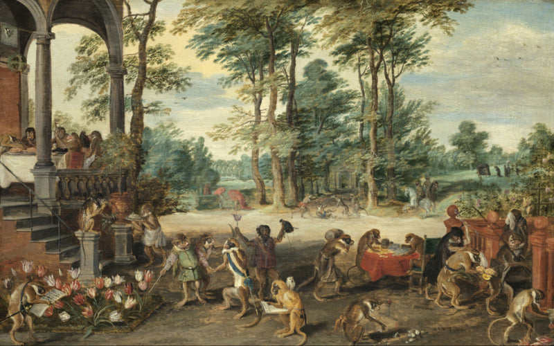 Satire sur la tulipomanie - Jan Brueghel le Jeune
