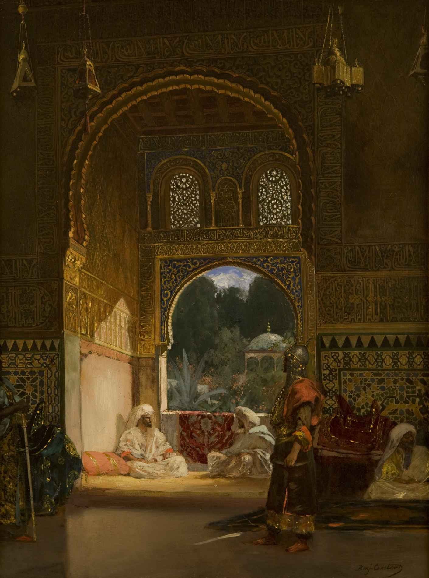 Dans le palais du sultan - Jean-Joseph Benjamin-Constant
