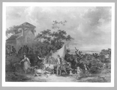 "Le Cabaret" - Jean-Honoré Fragonard