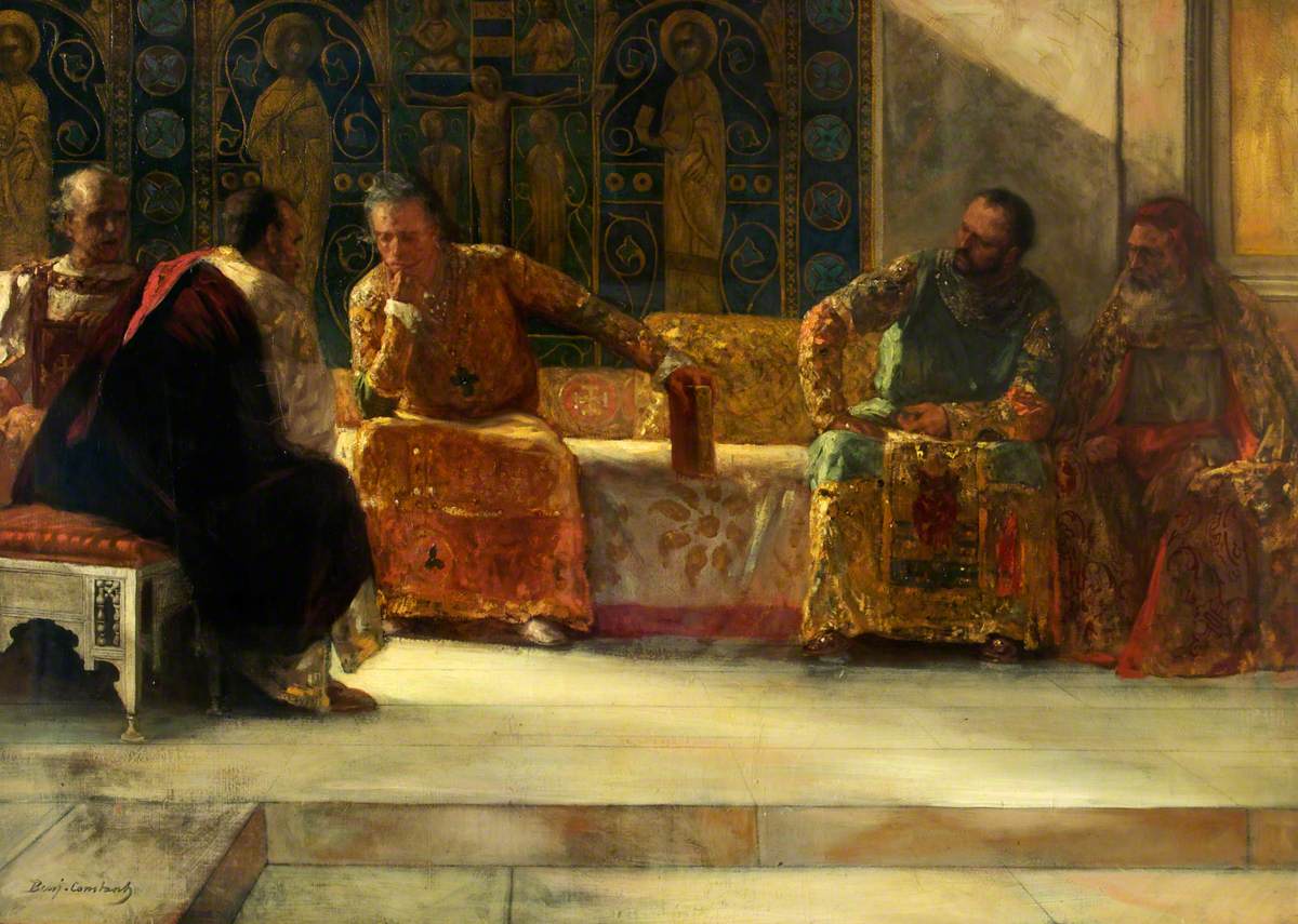 Le complot - Jean-Joseph Benjamin-Constant