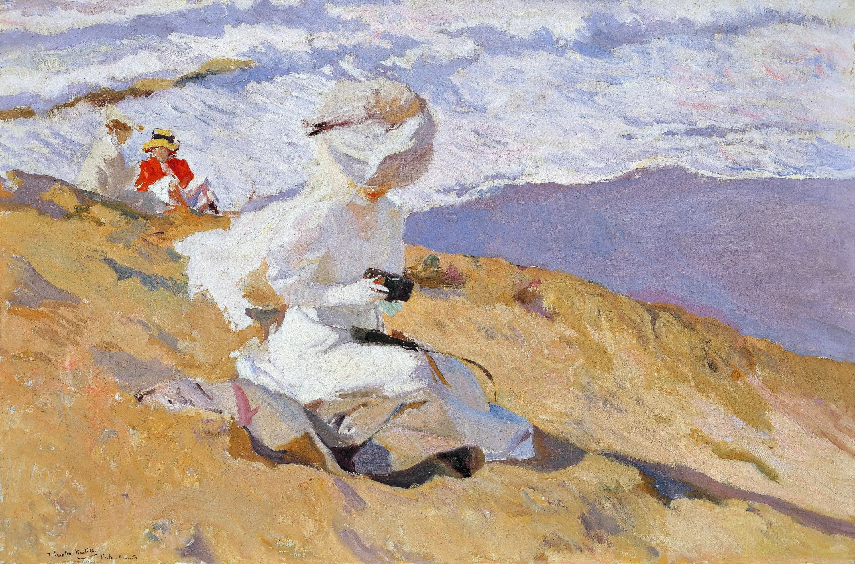 Reproduction du tableau « Instantané - Joaquín Sorolla » par Alpha Reproduction en peinture à l’huile