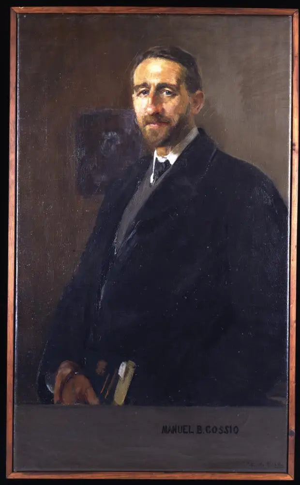 Reproduction du tableau « Manuel Bartolomé Cossío - Joaquín Sorolla » par Alpha Reproduction en peinture à l’huile