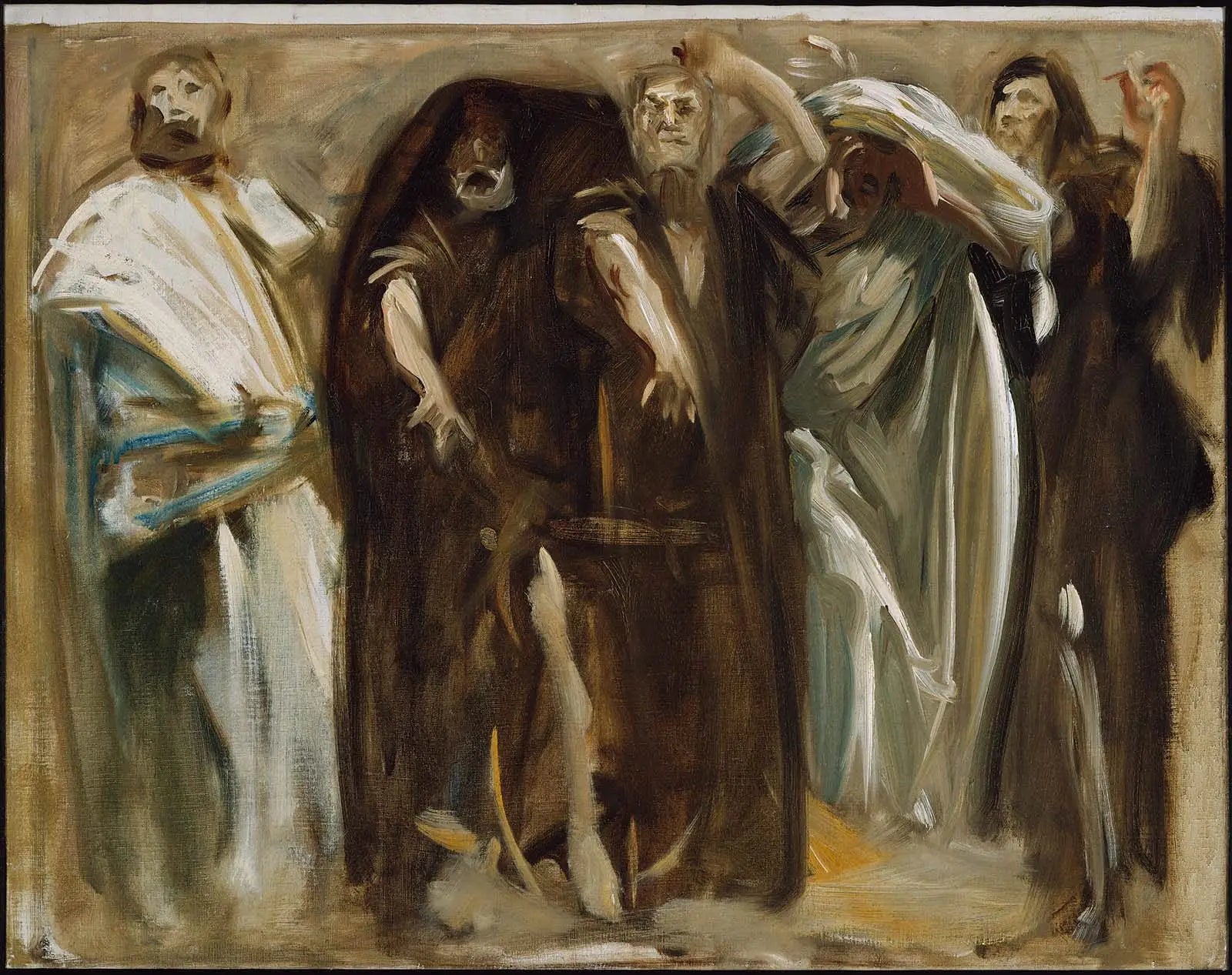 Reproduction du tableau « Frise des Prophètes - John Singer Sargent » par Alpha Reproduction en peinture à l’huile