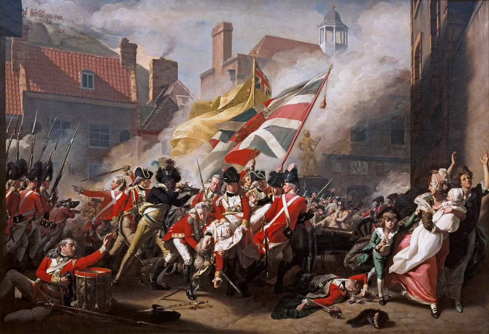 La mort du major Peirson le 6 janvier 1781 - John Singleton Copley - Alpha Reproduction