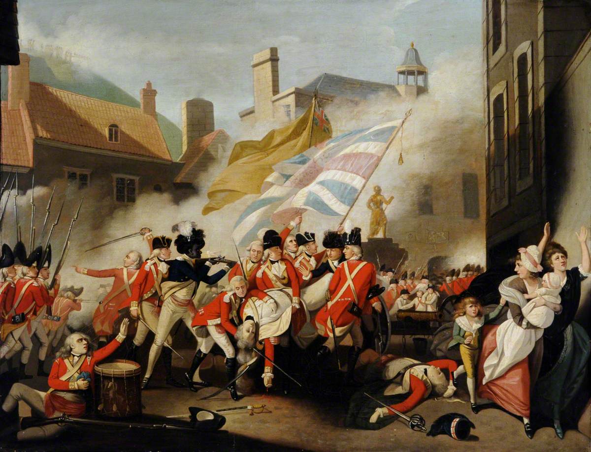 La mort du major Peirson, le 6 janvier 1781 - John Singleton Copley