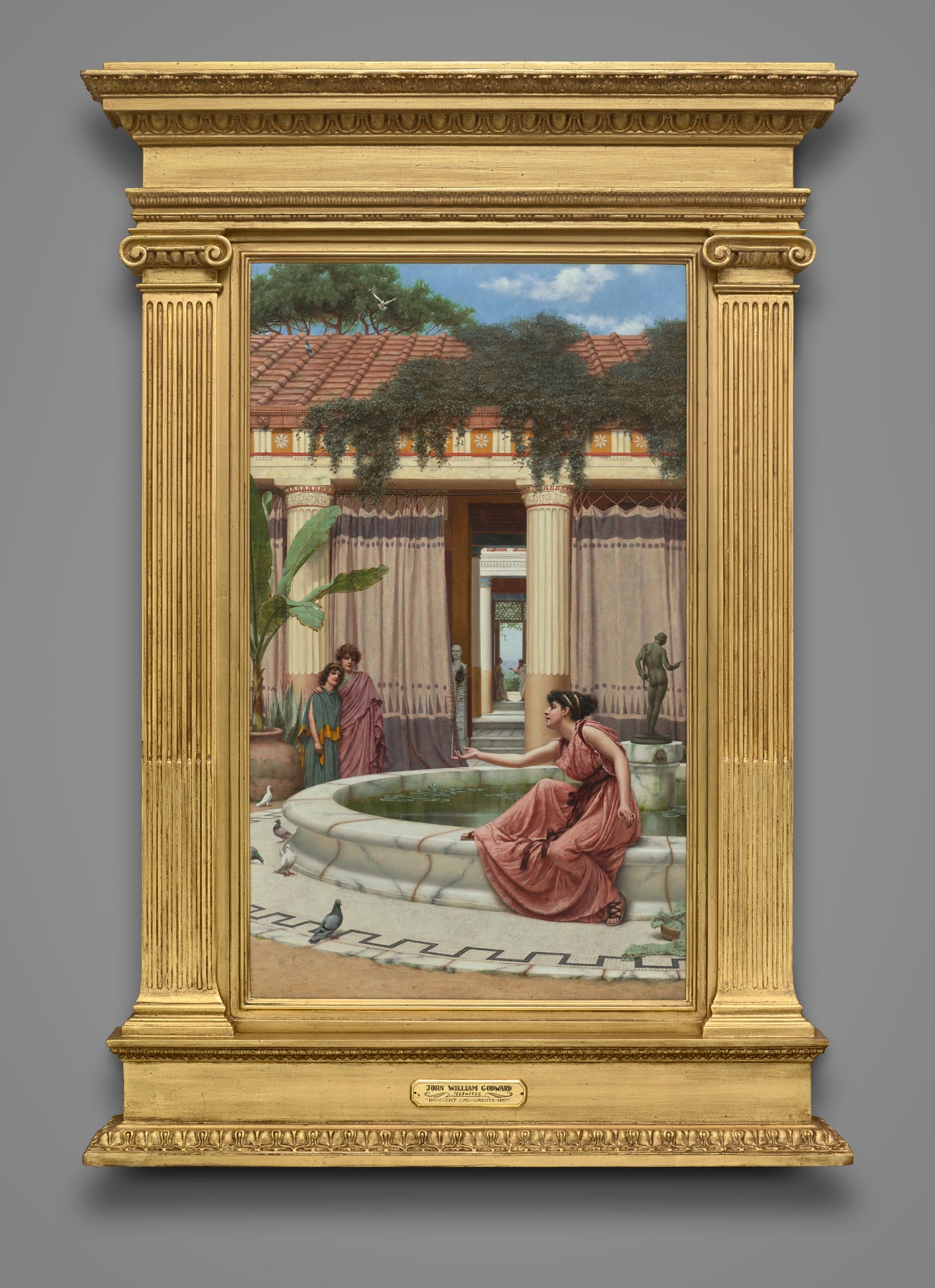 Amusement innocent - John William Godward