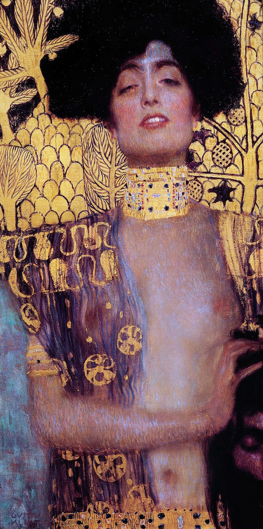 👑✨ जूडिथ I – गुस्ताव क्लिम्ट (1901)