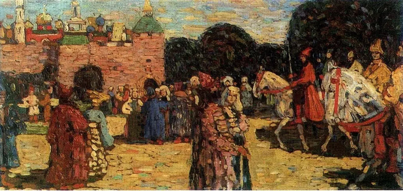 रविवार (पुरानी रूसी) - वासिली कंदिंस्की