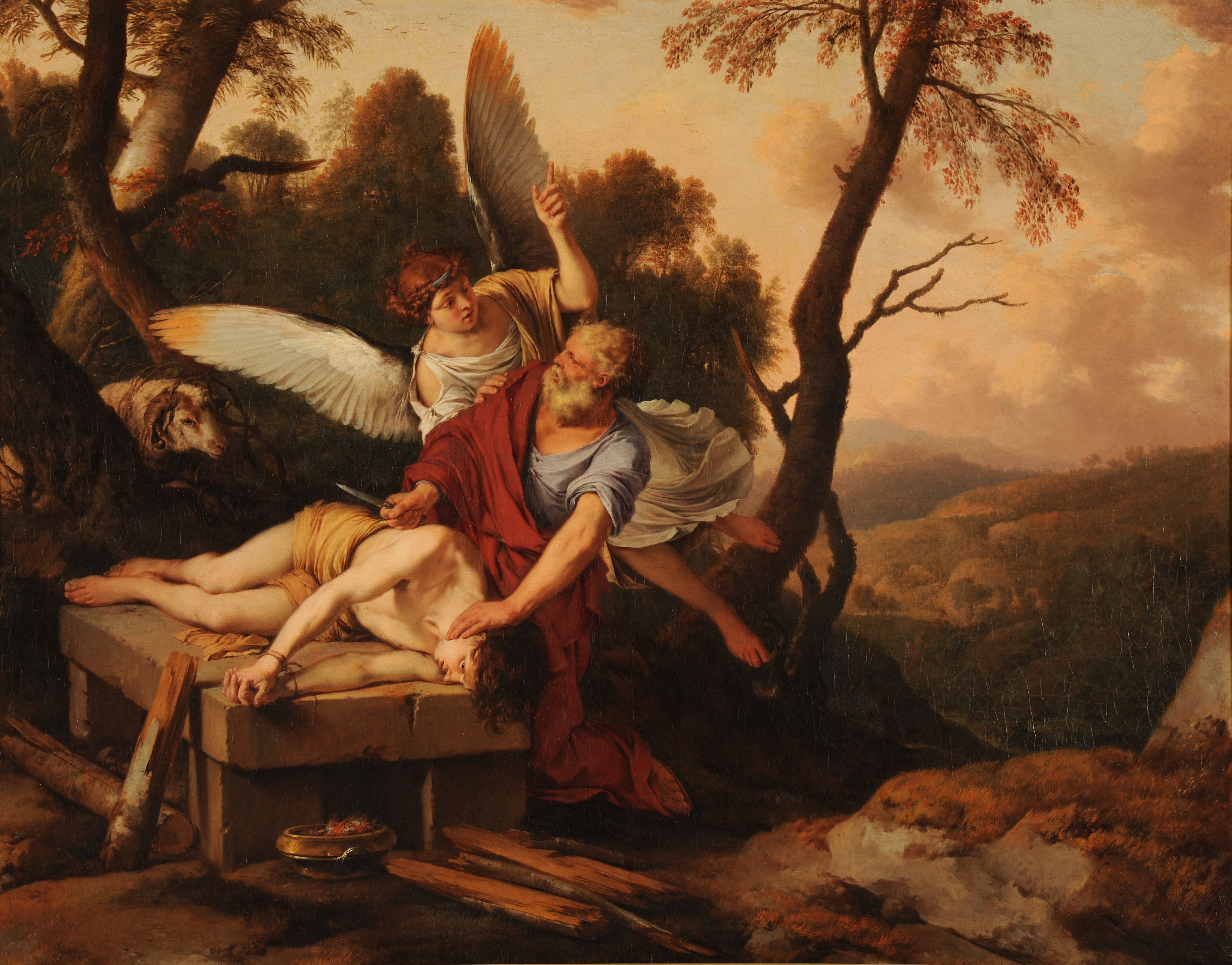 Le Sacrifice d'Abraham - Laurent de La Hyre