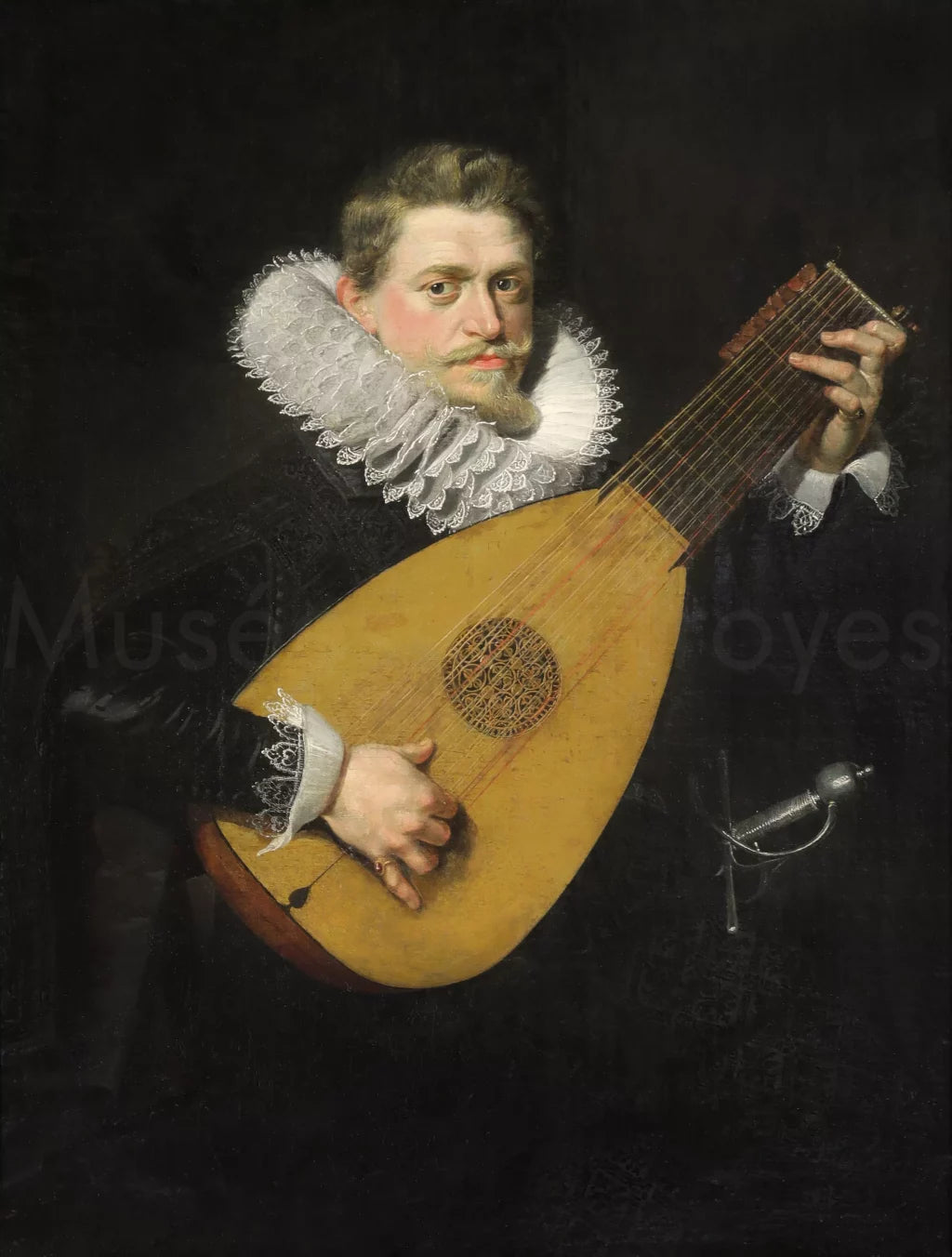 L'Homme au luth - Peter Paul Rubens