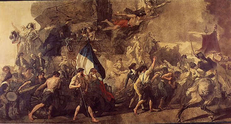 L'Enrôlement des volontaires de 1792 - Thomas Couture