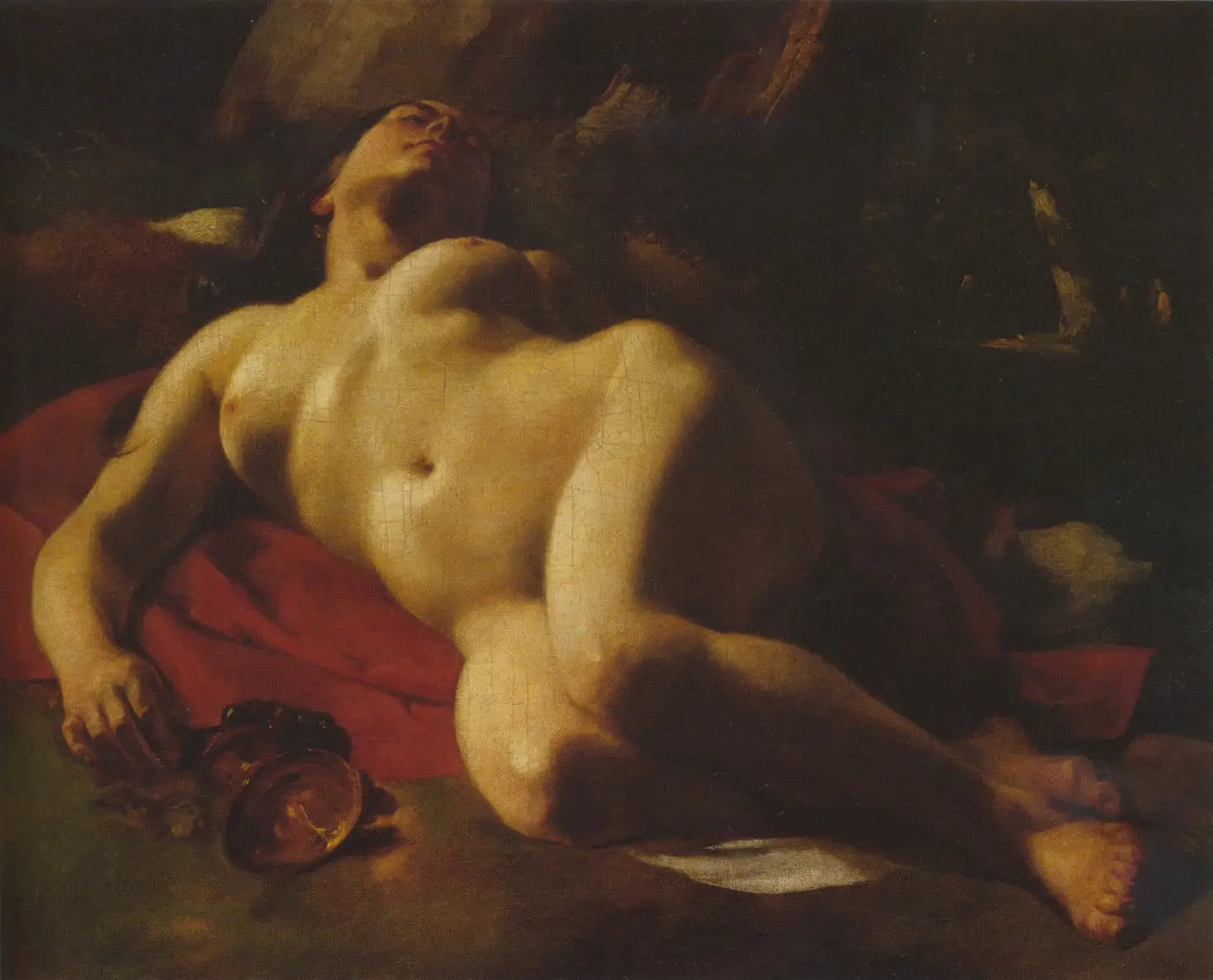 La Bacchante - Gustave Courbet - Alpha Reproduction