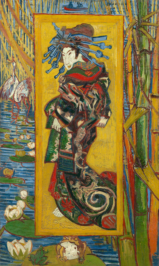 La Courtisane (d'après Eisen) - Van Gogh