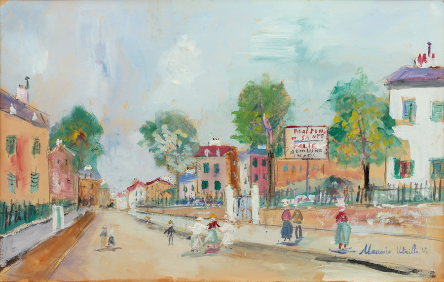 La Maison de santé (1940) - Maurice Utrillo