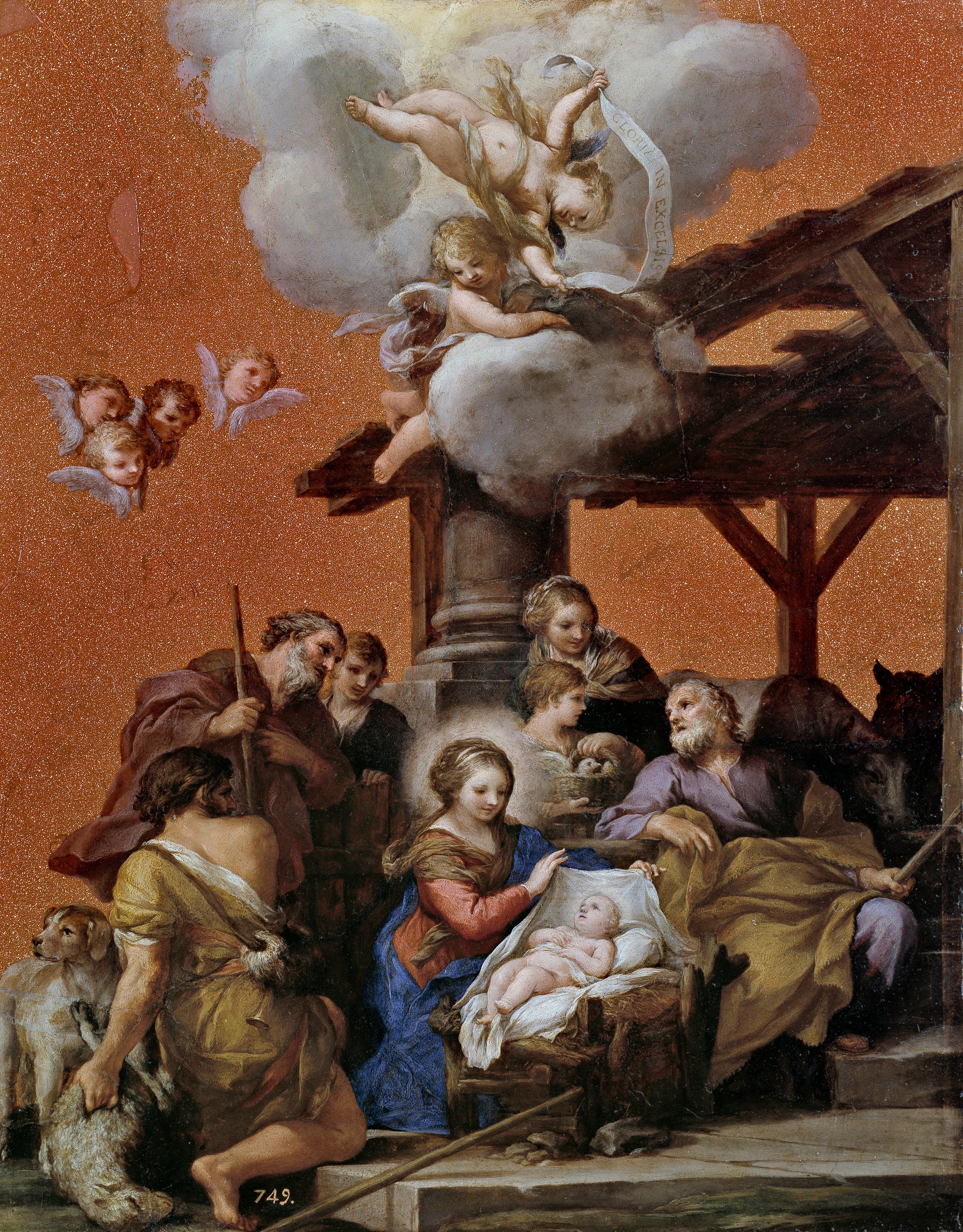 Nativité - Pietro da Cortona - Alpha Reproduction