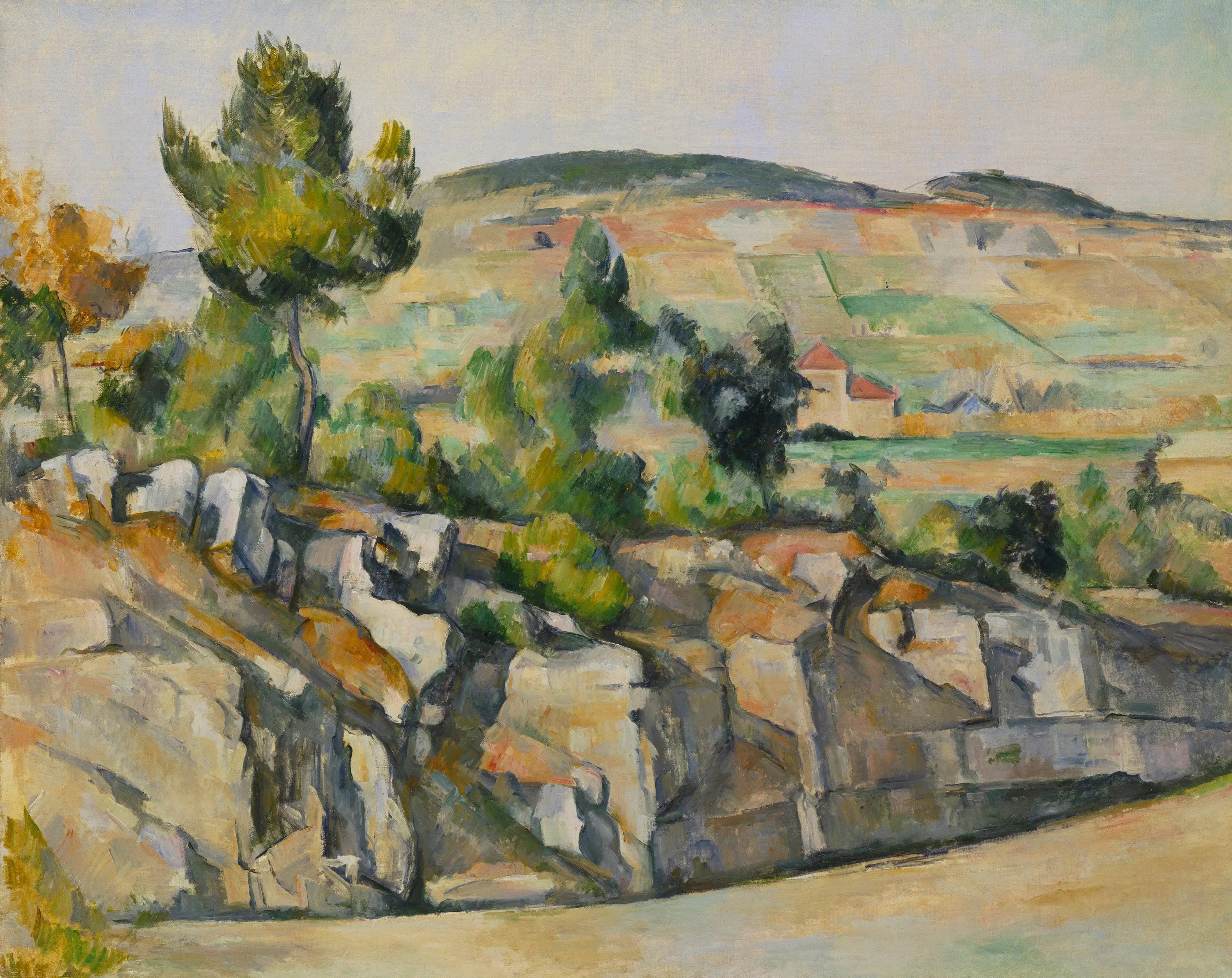 Reproduction du tableau « La Route en Provence - Paul Cézanne » par Alpha Reproduction en peinture à l’huile