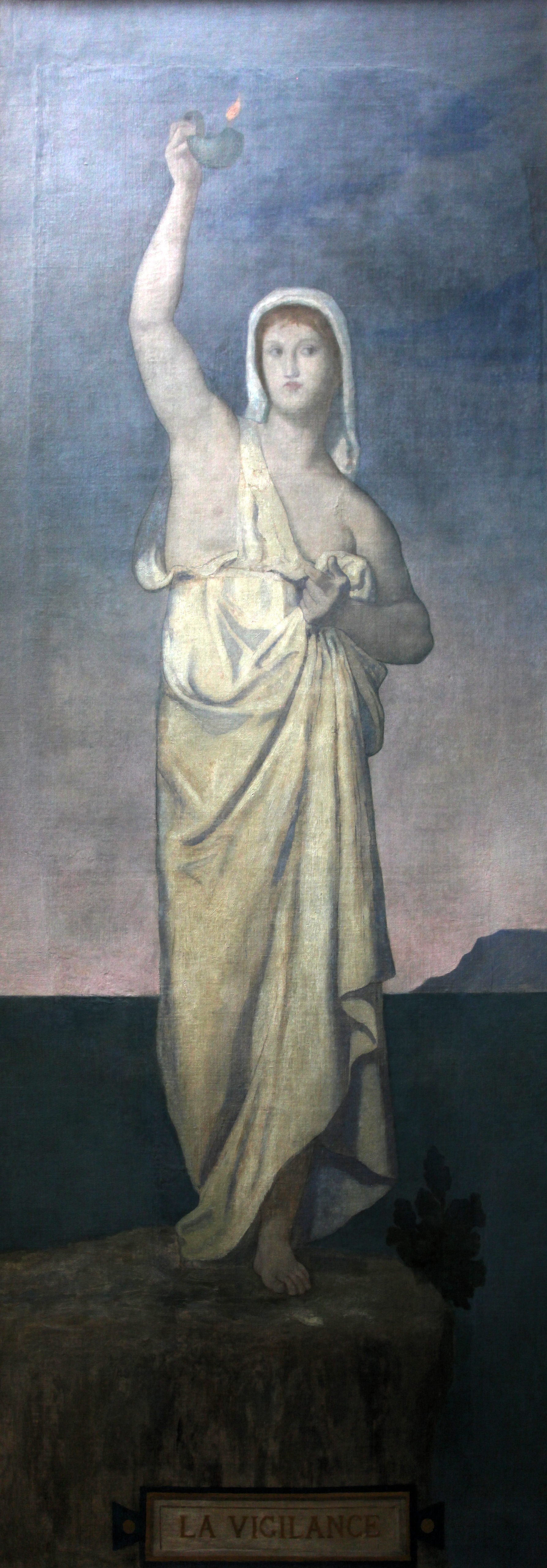 La Vigilance - Pierre Puvis de Chavannes