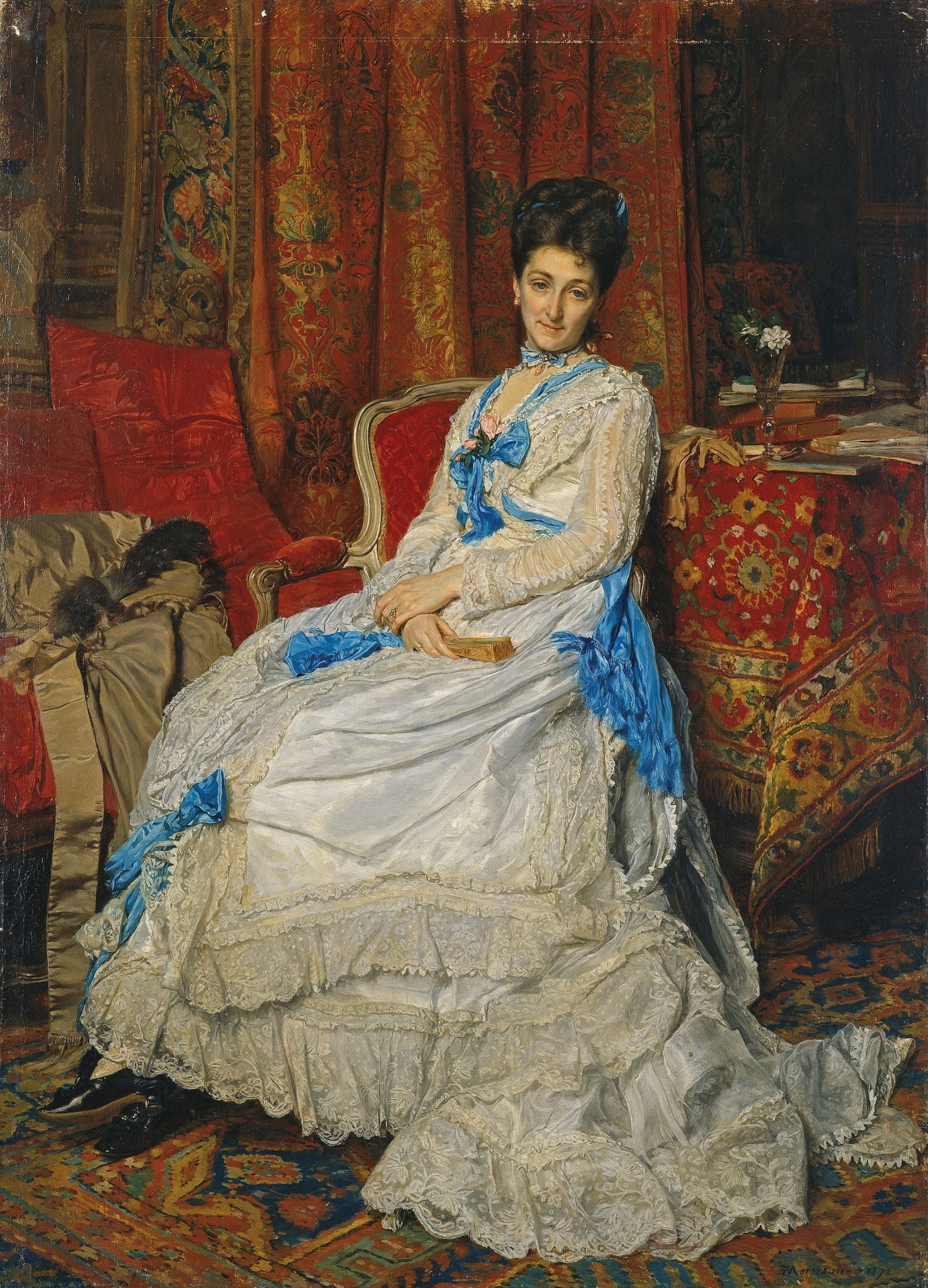 Josefa Manzanedo e Intentas de Mitjans, deuxième marquise de Manzanedo - Ernest Meissonier
