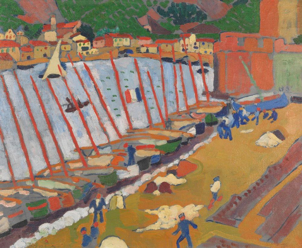 Le Faubourg de Collioure - André Derain - Alpha Reproduction