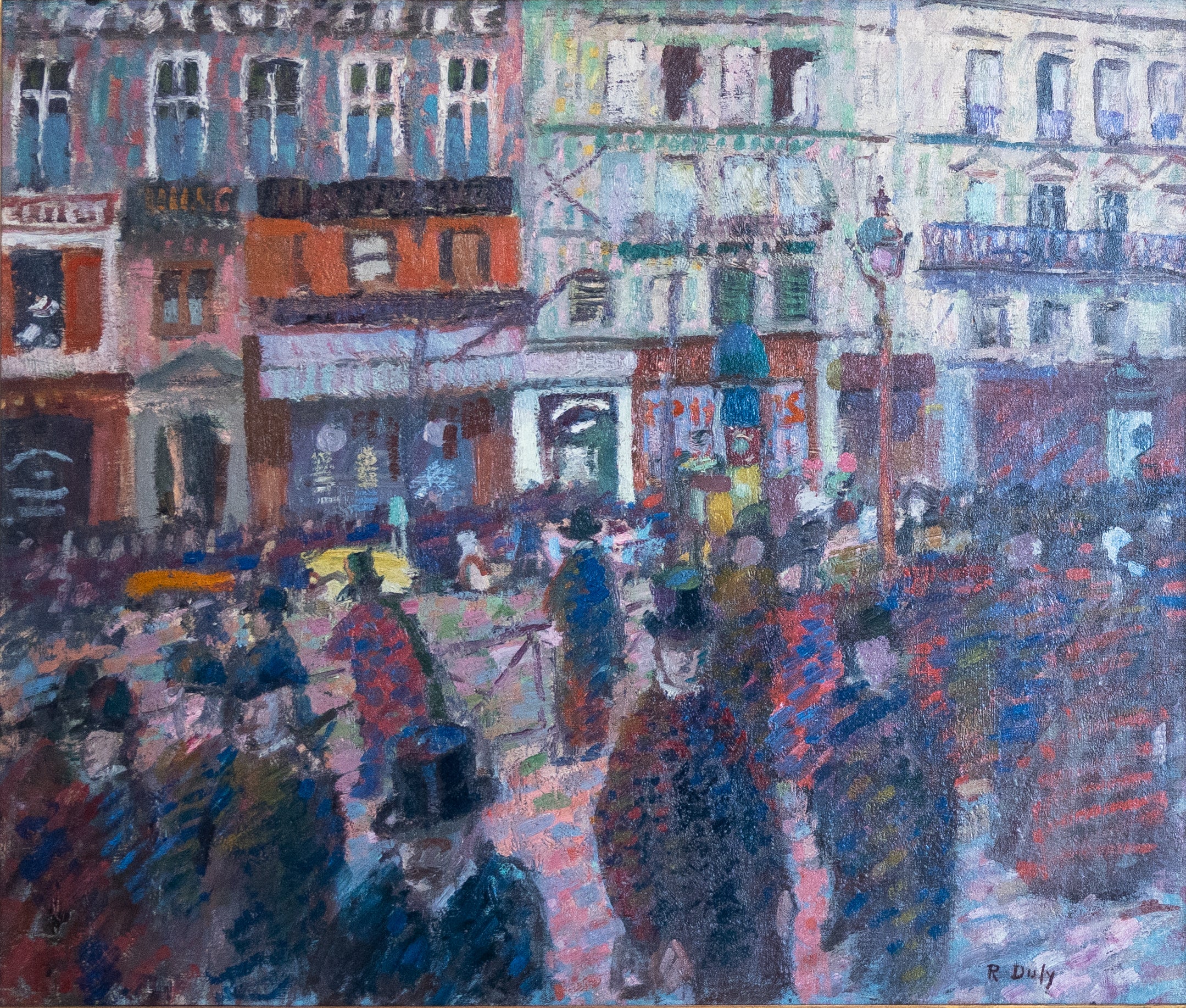 Le boulevard Saint-Martin - Raoul Dufy