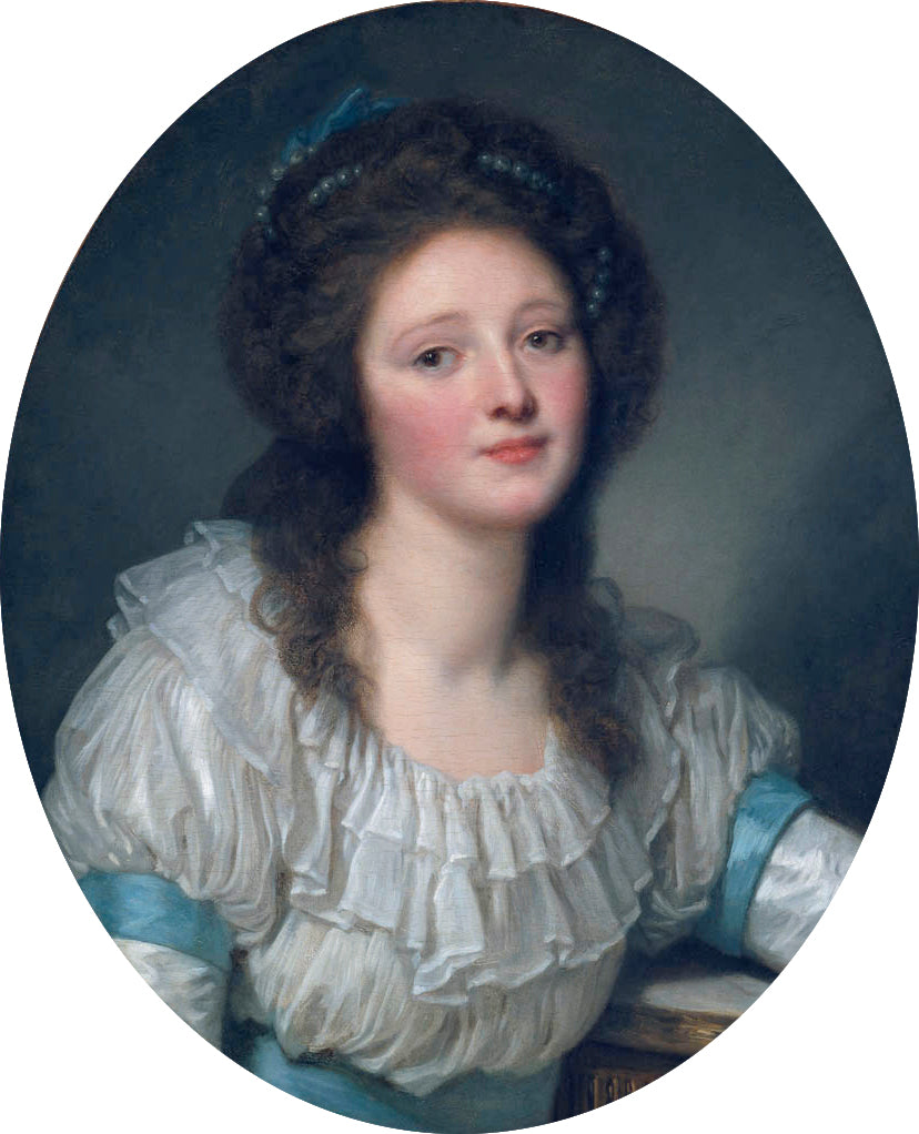 Portrait de Madame Mercier - Jean-Baptiste Greuze - Alpha Reproduction