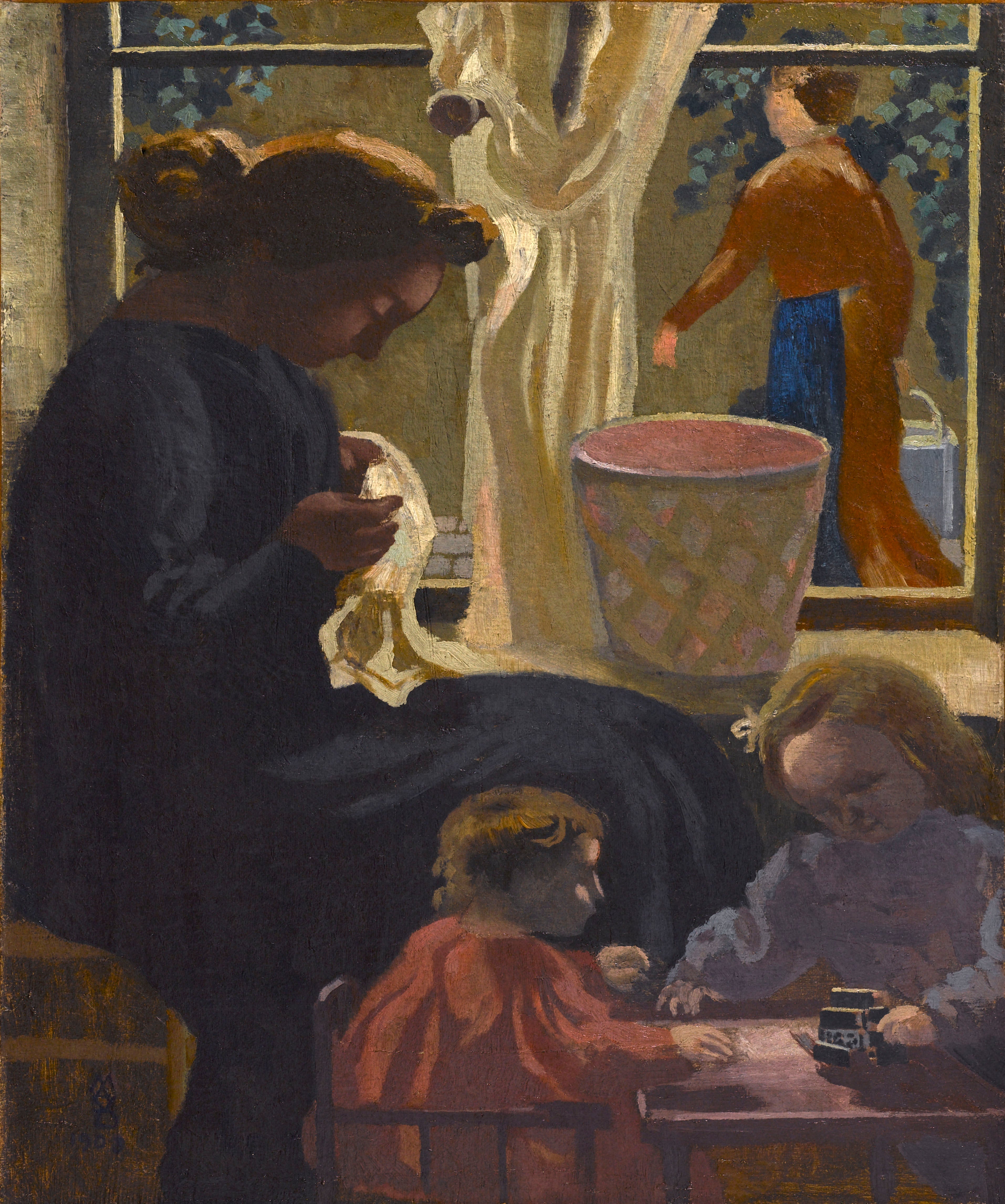 Intimité ou Ravaudeuse à la fenêtre - Maurice Denis - Alpha Reproduction