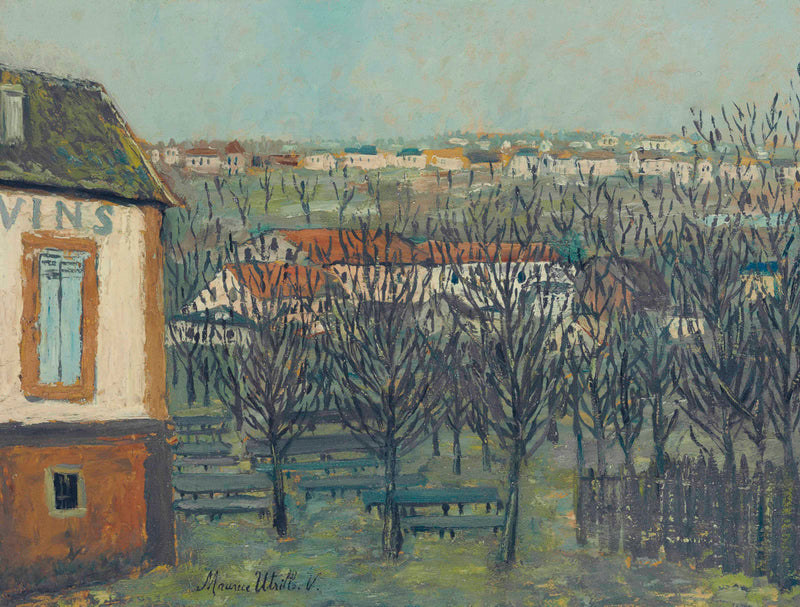 La Butte Pinson à Montmagny (1906) - Maurice Utrillo