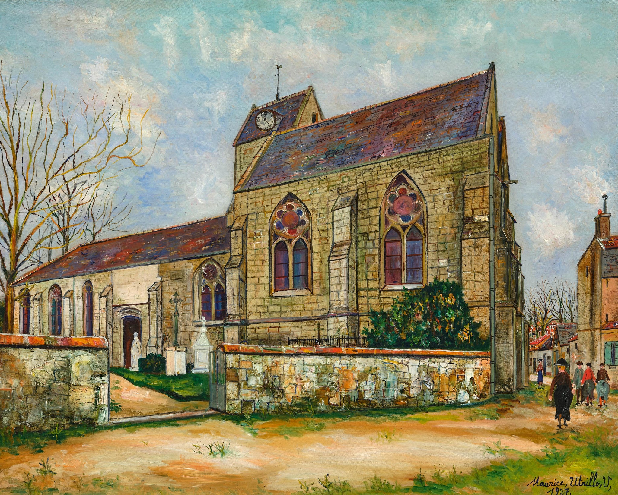 Église de Verderonne - Maurice Utrillo