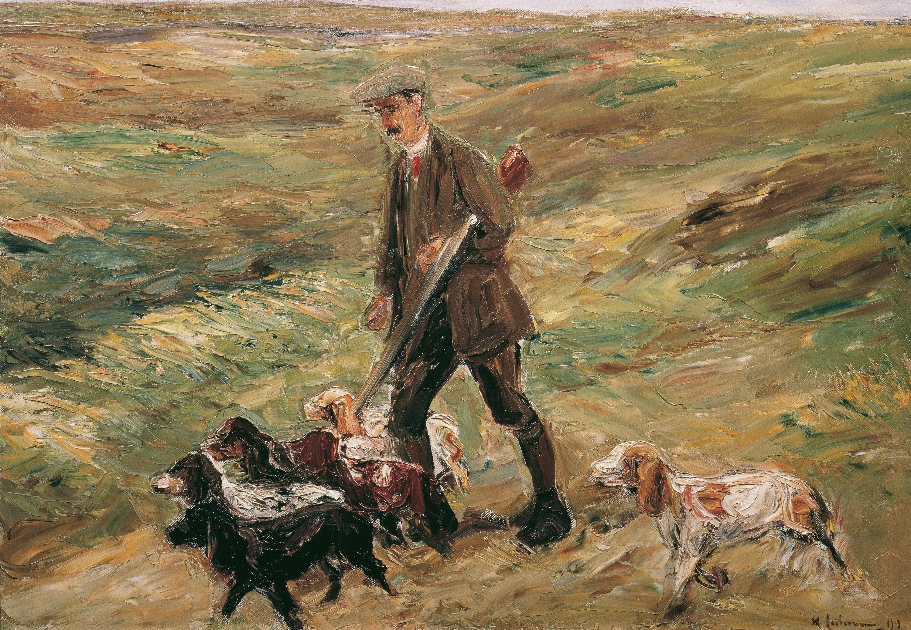 Chasseur dans les dunes - Max Liebermann - Alpha Reproduction