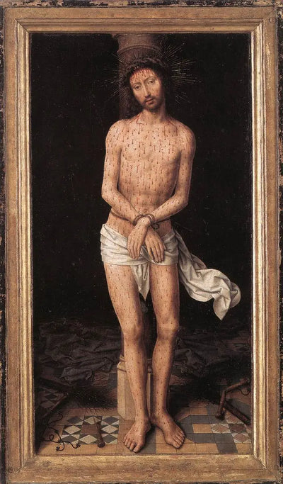 Le Christ à la colonne - Hans Memling - Alpha Reproduction