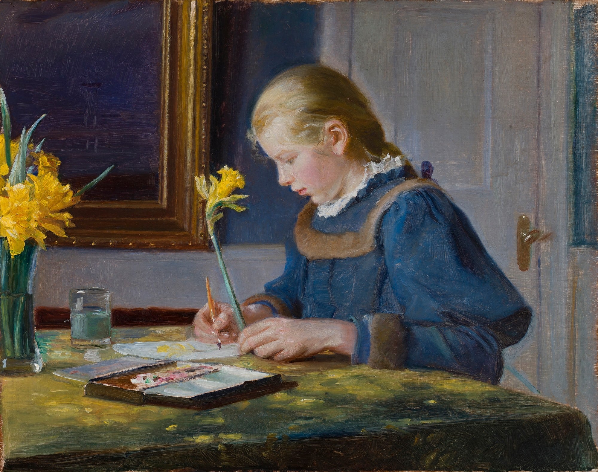 Réaliser une aquarelle - Michael Peter Ancher - Alpha Reproduction