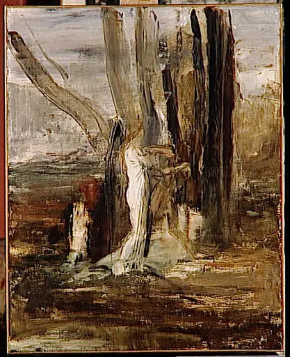Jacob et l’Ange - Gustave Moreau - Alpha Reproduction