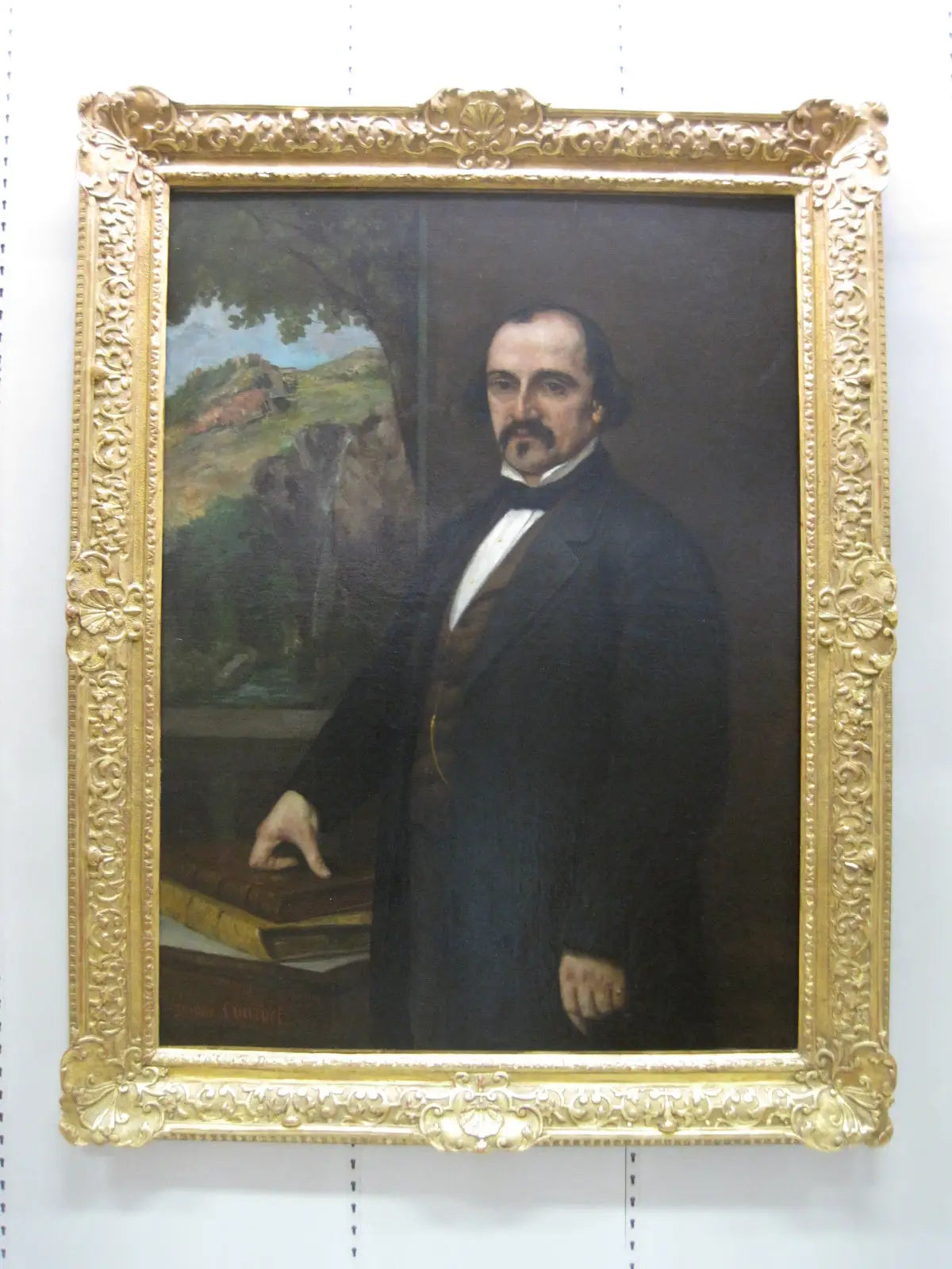 Portrait de Jean Paul Mazaroz - Gustave Courbet - Alpha Reproduction