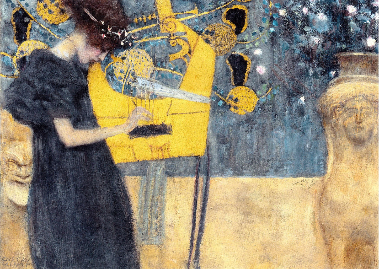 🎶👩🎨 संगीत – गुस्ताव क्लिम्ट (1895)