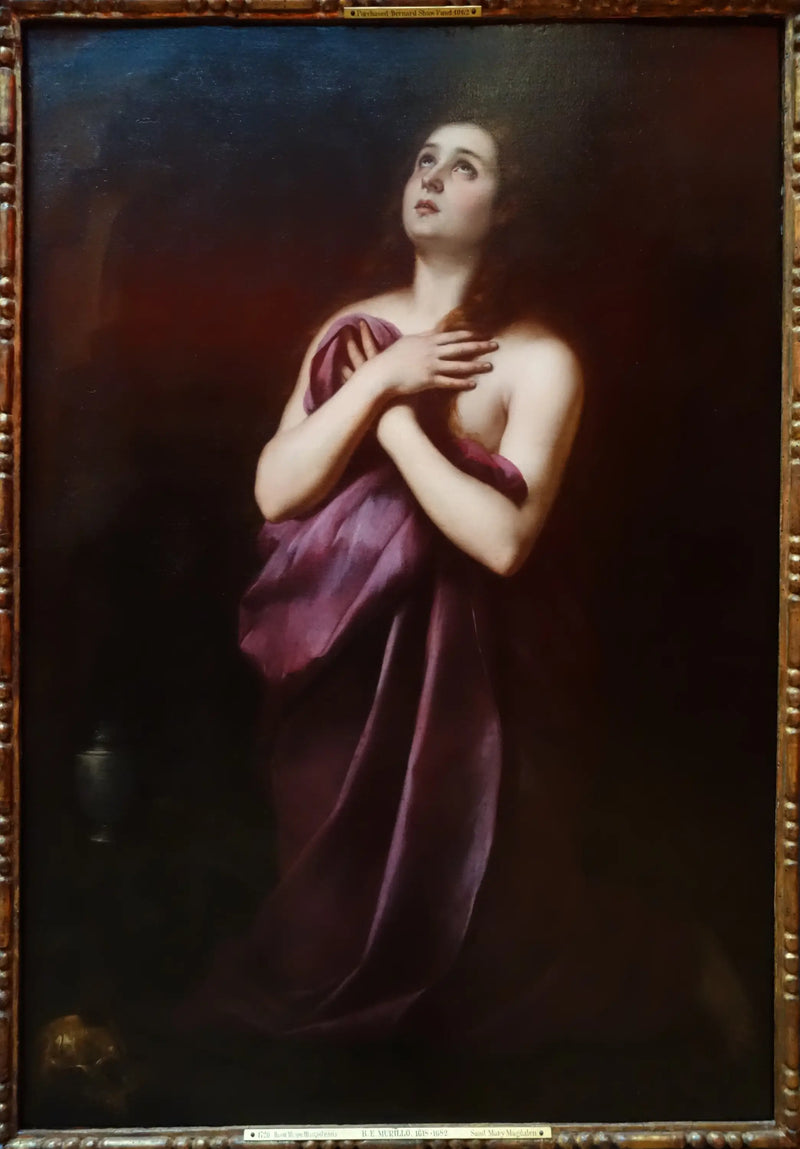 ला मडेलीन pénitente - बार्टोलोमे́ एस्टेबान मुरिलो