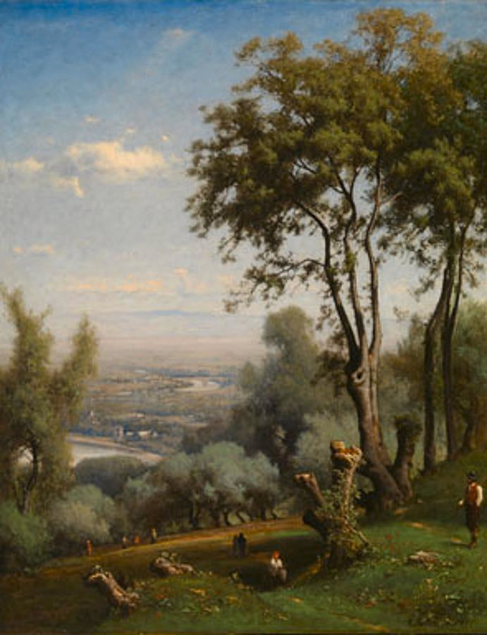 Près de Pérouse, Italie - George Inness
