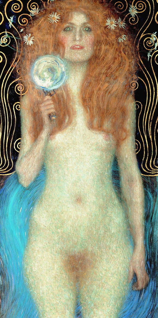 🌟 Nuda Veritas (विवरण) – Gustav Klimt (1899)