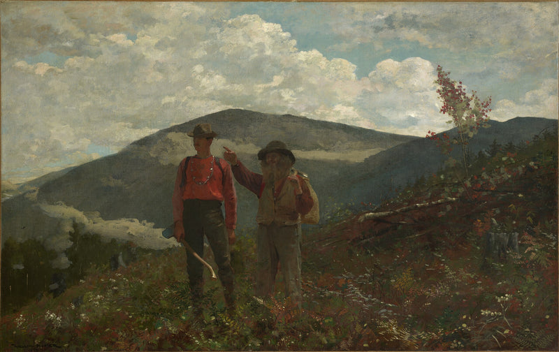 Deux guides - Winslow Homer