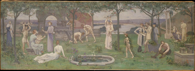 Inter artes et naturam (Entre art et nature) - Pierre Puvis de Chavannes