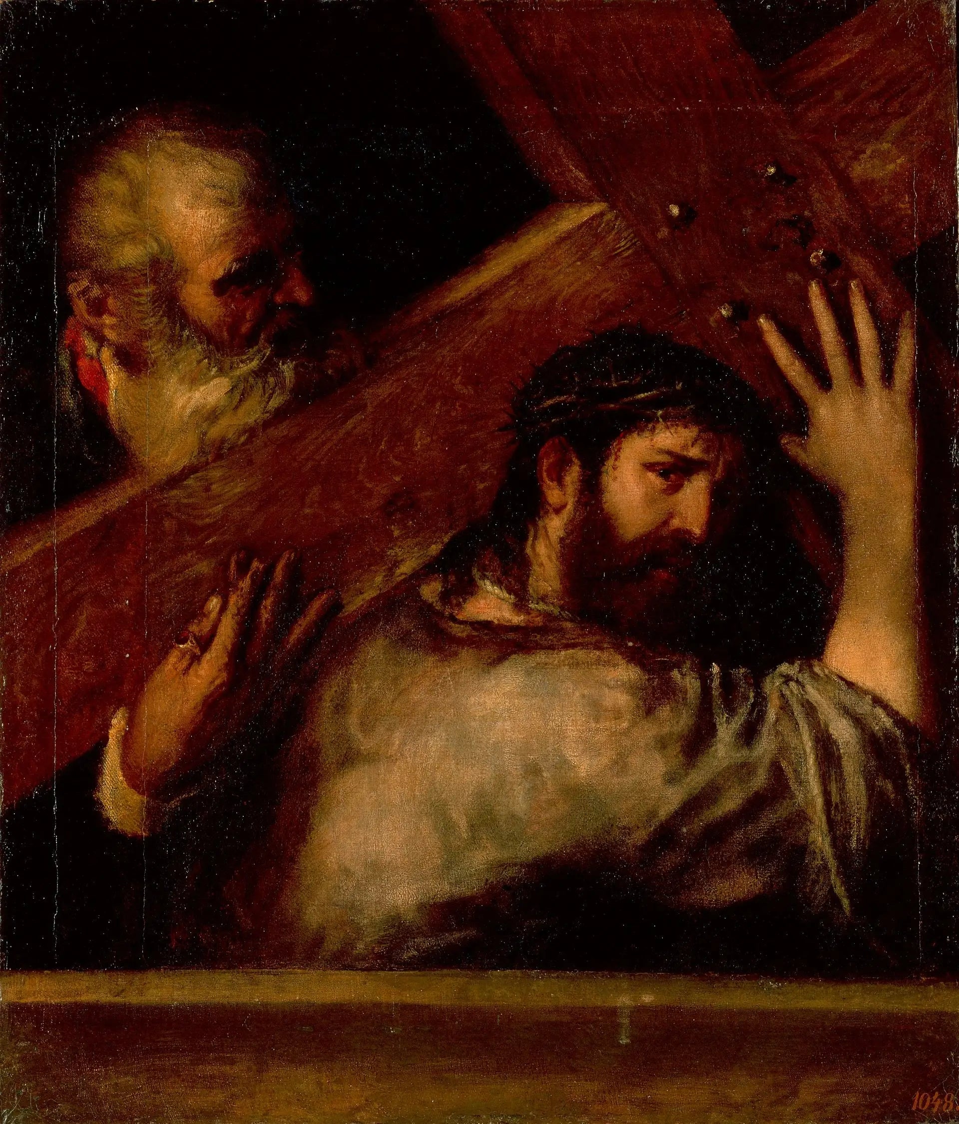 Jésus porte sa croix - Titian - Alpha Reproduction